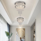 Modern Rain Drop Crystal Chandelier