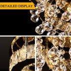 Luxury Crystal Chandelier Modern LED Pendant
