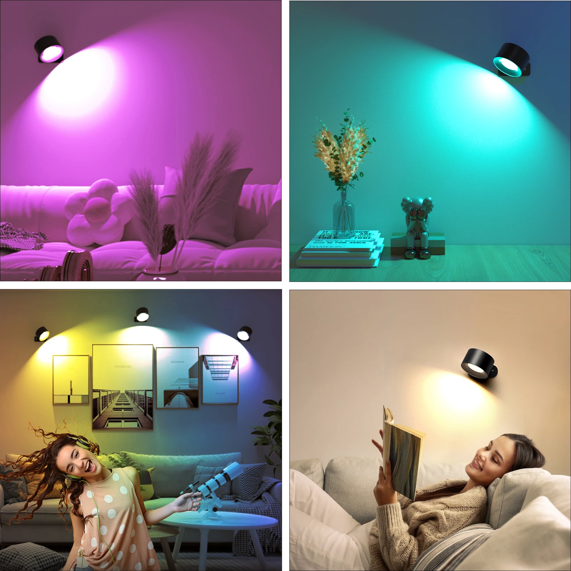 RGB Ambience Rechargeable Wall Light