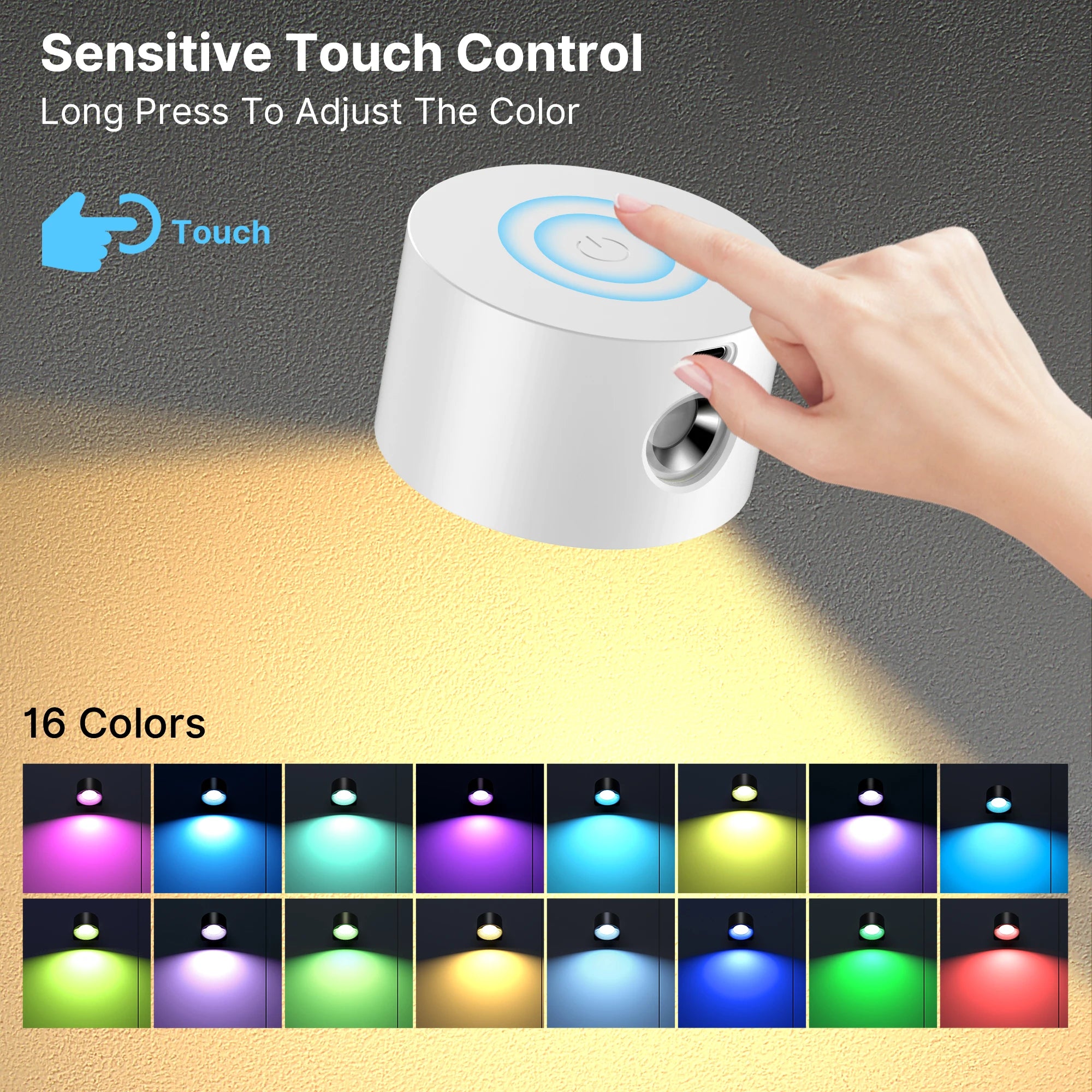 RGB Ambience Rechargeable Wall Light