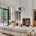 Luxury Black K9 Crystal Pendant Light