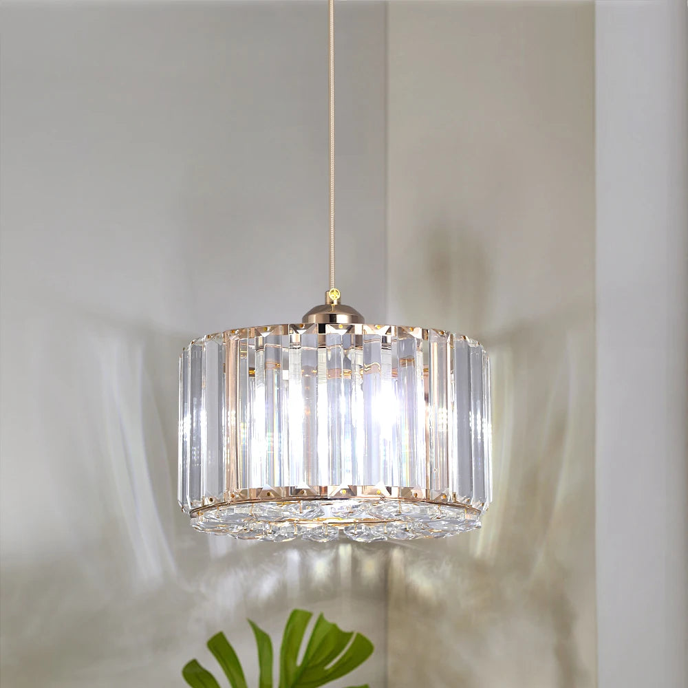 Modern Crystal LED Pendant Light