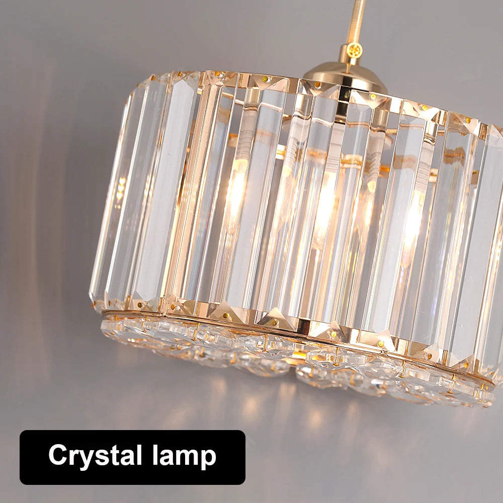 Modern Crystal LED Pendant Light