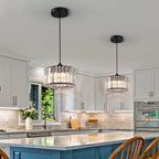 Modern Crystal LED Pendant Light