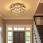 Luxury Crystal Chandelier Modern LED Pendant