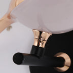 Creative Nordic Rotatable Bird Wall Light - Golden Crystal LED Sconce
