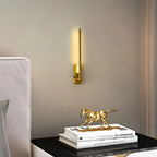 Opeloak Minimalist Brass Gold LED Wall Sconce