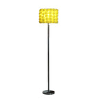 Yellow Roses Floral Floor Lamp