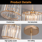 Modern Crystal LED Pendant Light