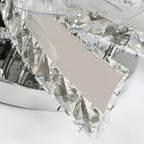 Modern Luxury Crystal Ceiling Fan Chandelier