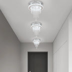 Modern Rain Drop Crystal Chandelier