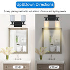 Opeloak Modern Bathroom Vanity Light