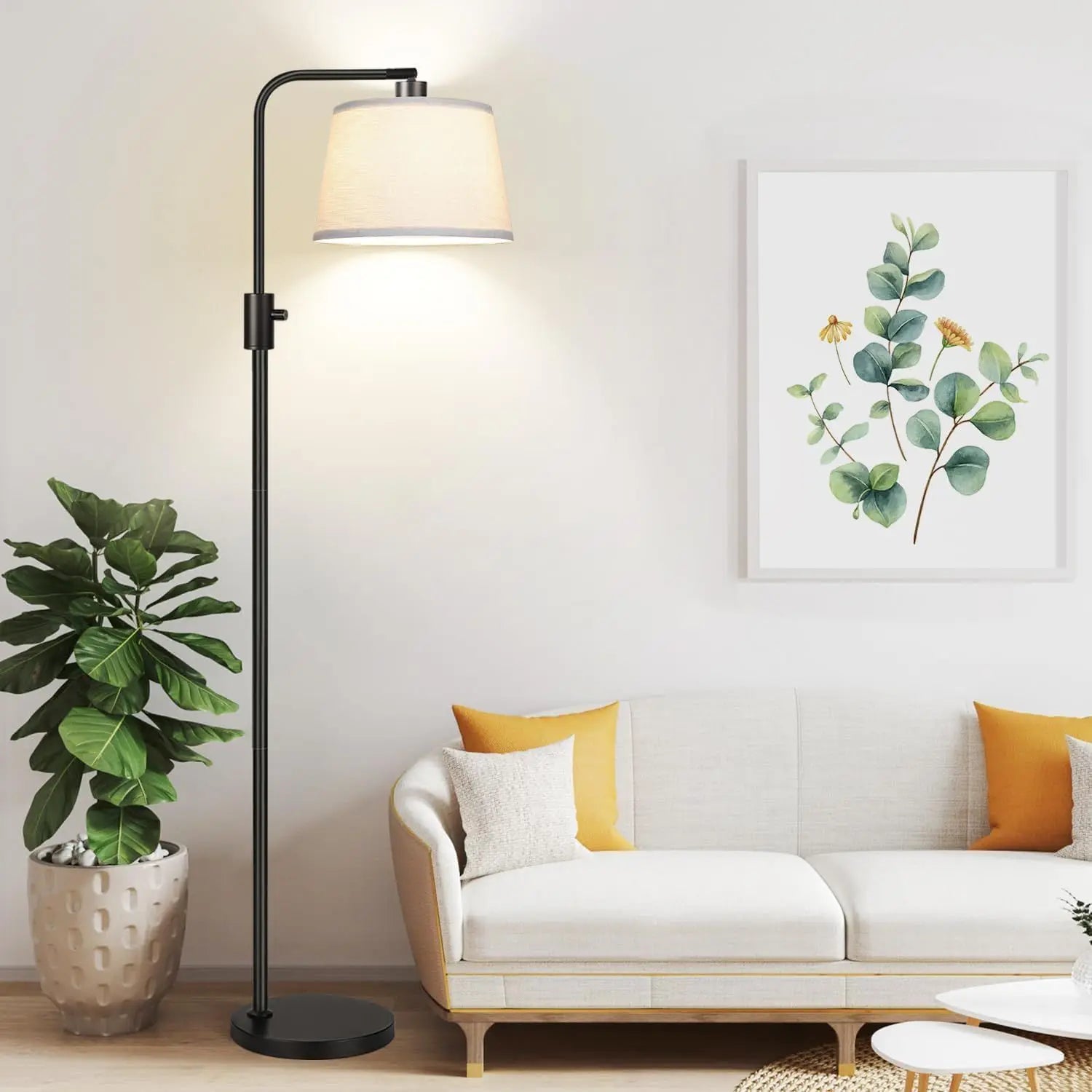 Opeloak Stepless Dimmable Black Floor Lamp