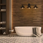 Modern 3-Light Bathroom Wall Sconce