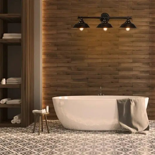 Modern 3-Light Bathroom Wall Sconce