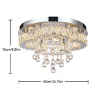 Luxury Crystal Chandelier Modern LED Pendant