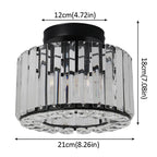 Modern Crystal LED Pendant Light