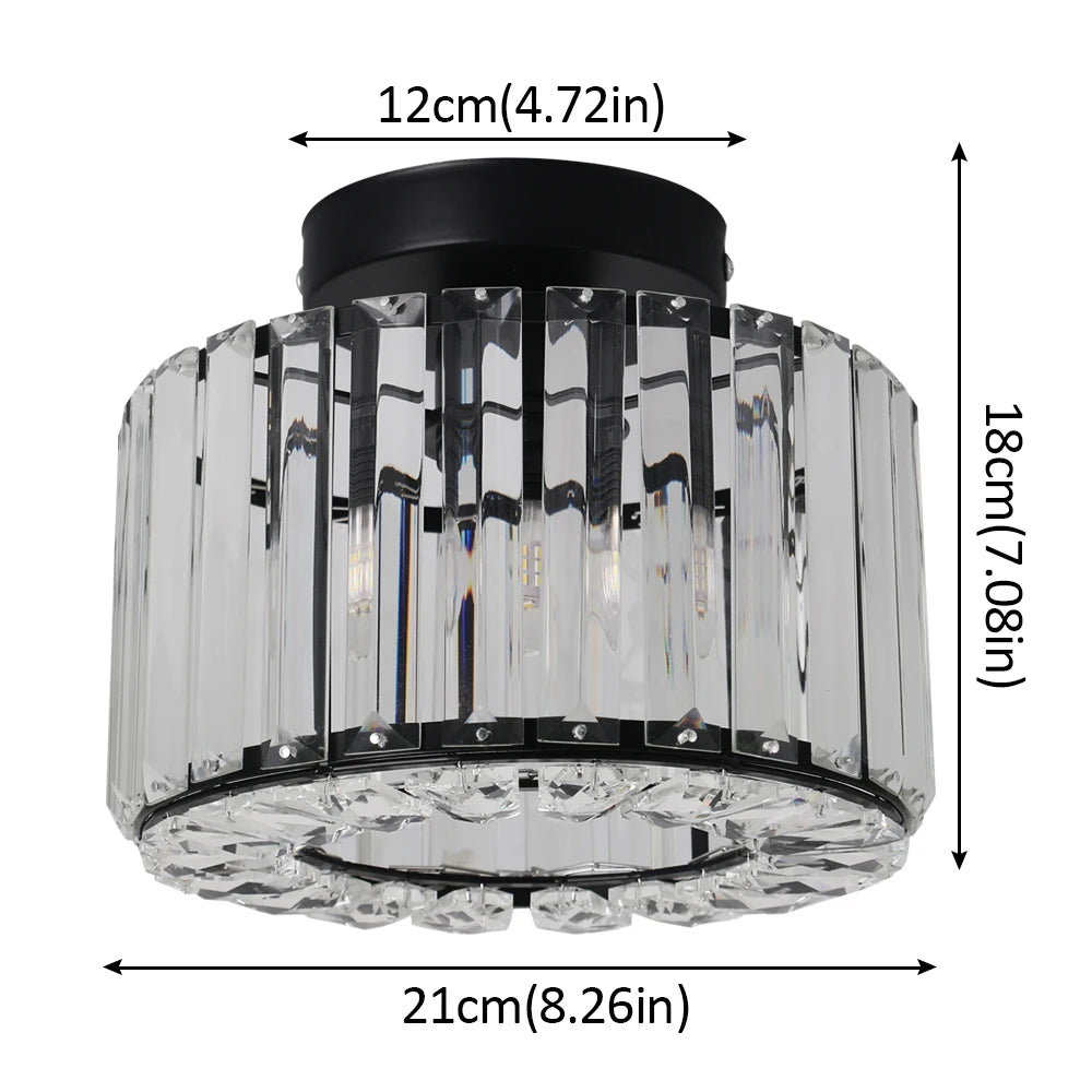 Modern Crystal LED Pendant Light