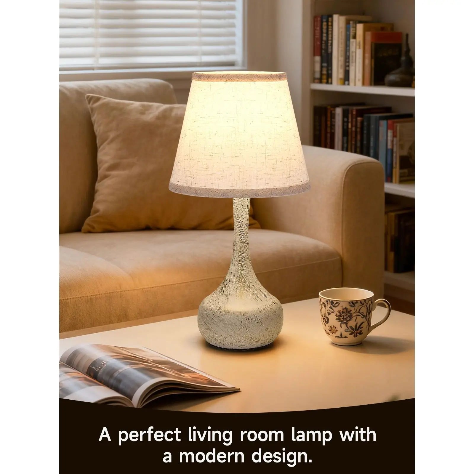 Farmhouse Apple Iron Touch Bedside Table Lamp