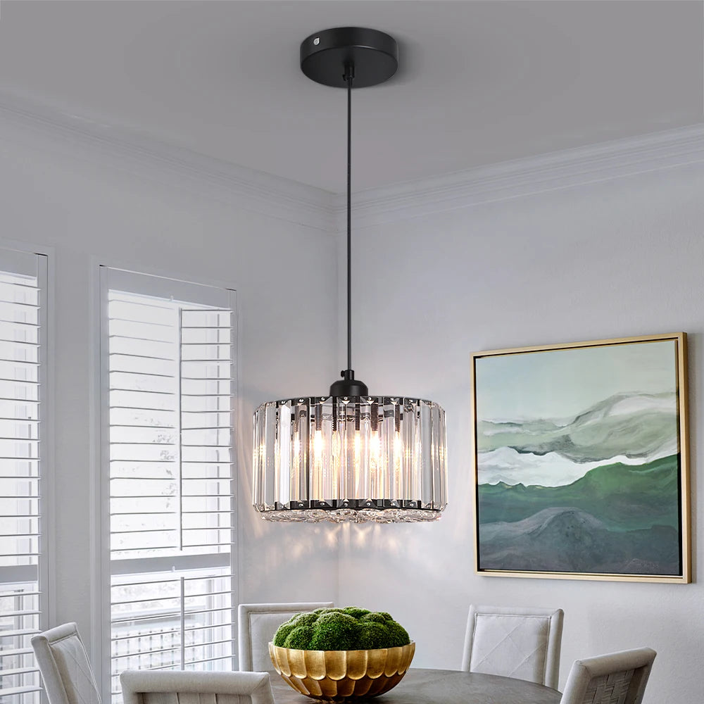 Modern Crystal LED Pendant Light