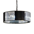 Luxury Black K9 Crystal Pendant Light