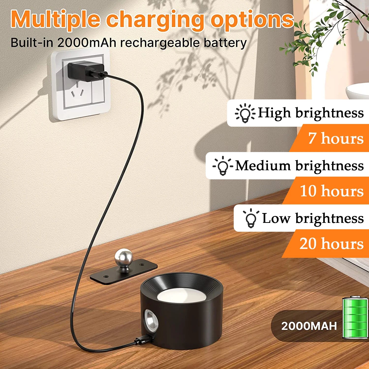 RGB Ambience Rechargeable Wall Light