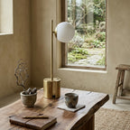 Opeloak Ethereal Modern Brass Metal Table Lamp