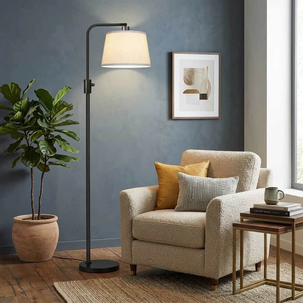 Opeloak Stepless Dimmable Black Floor Lamp